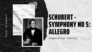 Schubert  Symphony No 5 Allegro [upl. by Bunny]