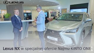 Lexus NX w specjalnej ofercie Najmu KINTO ONE [upl. by Cerallua]