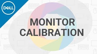 How to Calibrate your Monitor  Windows 10 Official Dell Tech Support [upl. by Irep193]