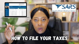 HOW TO SUBMIT YOUR SARS TAX RETURN ONLINE USING eFILING  Personal Finance  South Africa [upl. by Jamieson]