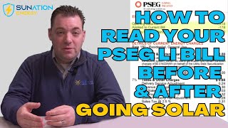 How To Read Your PSEG Bills After Switching To Solar Energy  SUNation Energy [upl. by Yerdna378]