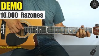 Diez Mil Razones 10000 Reasons  Vídeo Demostración  Intro Fingerstyle [upl. by Ybrek511]