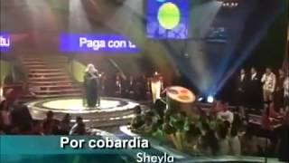 sheyla vs kika Edgar  por cobardia [upl. by Kippy]