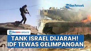 Rangkuman IsraelHamas Tank Israel Dijarah Brigade AlQassam Pangkalan Udara Dirudal IDF Tewas [upl. by Kolodgie825]