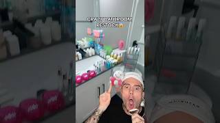 CRAZY BATHROOM RESTOCK😱 follow for more💗 honeybobabear asmrsounds asmr beauty restock skin [upl. by Amliv]