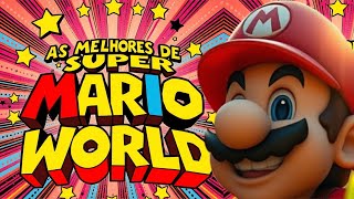 INCRIVEIS  10 FASES MARCANTES DE SUPER MARIO WORLD SNES [upl. by Celina87]