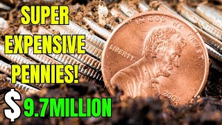 TOP 13 ULTRA MOST VALUABLE PENNIES IN HISTORY PENNIES WORTH MONEY [upl. by Wertheimer134]