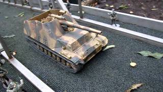 BTN assendelft bandai 115 rc tank Hummel [upl. by Keverne]