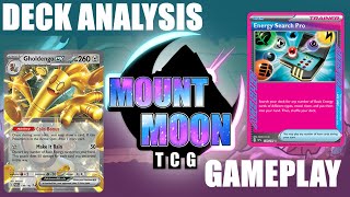 Gholdengo ex  DECK ANALYSIS AND TCG LIVE GAMEPLAY [upl. by Ntsud]