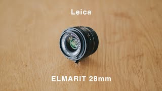 Leica Elmarit M 28mm ASPH の話し [upl. by Oakes807]