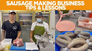 HOMEMADE SAUSAGE PANGNEGOSYO  TIPS amp LESSONS [upl. by Sunshine86]