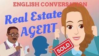 Talking to REAL ESTATE agent  English Learning  Conversation [upl. by Norga]