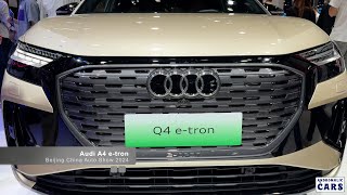 Audi Q4 etron  20242025 Model  indepth Walkaround  Exterior Interior  Car Review [upl. by Pappano]