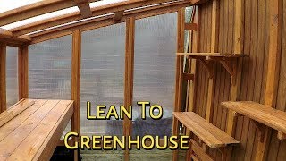 Lean to Greenhouse Part II [upl. by Aerdna]