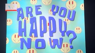 Are You Happy Now Title Card [upl. by Ahseinod]