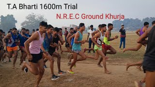 TA Bharti 1600m Taril  Nrec college khurja tabharti2024 1600m [upl. by Barbey]