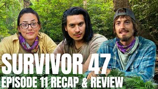 Survivor 47  Episode 11  quotFlipping the Win Switchquot Recap amp Review [upl. by Liagaba217]