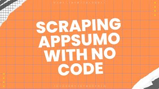 Scraping AppSumo using no code   Hexomatic Tutorial [upl. by Ratha]