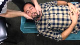 3 uncinate supine pt2  Chiropractic Adjustment [upl. by Aihsetan]