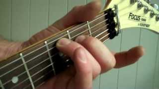 Easy Chords Part 1  Easy A B C D Chord Positions [upl. by Eliak]