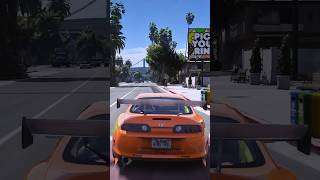 SUPRA MAIS LINDO DE TODOS OS TEMPOS NO GTA V SHORTS [upl. by Copeland]