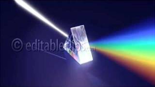 Prism and light dispersion LOOPED [upl. by Tija251]