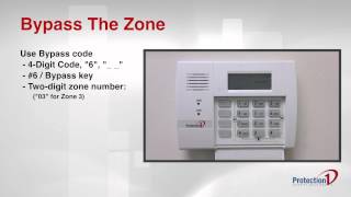 How to Bypass a Zone on Your Honeywell Alarm System [upl. by Aneek]