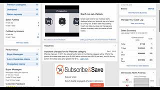 Introduction to Amazon Seller Central Dashboard [upl. by Eelnayr]