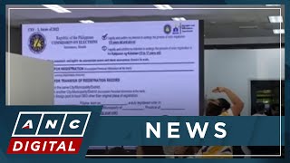 COMELEC resumes voter registration  ANC [upl. by Pihc]