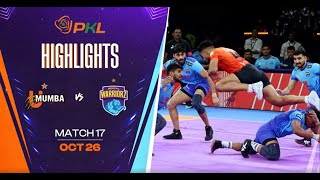 Match Highlights U Mumba vs Bengal Warriorz  October 26  PKL Season 11 [upl. by Learsiy]