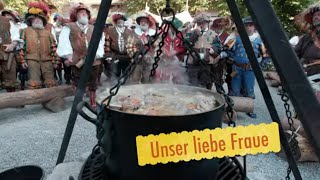 German Landsknecht Song quotUnser liebe Frauequot Sängervereinigung Mindelheim Frundsbergfest 2023 [upl. by Aronson]