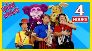 The Hooley Dooleys  4 Hours Of Fun With The Hooley Dooleys  Kids Music [upl. by Ydne]