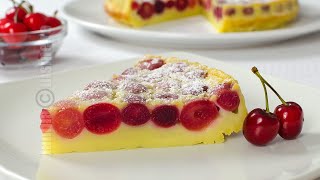 Clafoutis cu cirese  JamilaCuisine [upl. by Lyrak]