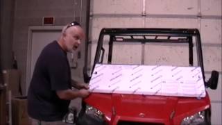 Installation Tutorial for a 2015 Ranger 570  UTV Windshields amp Accessories [upl. by Wilder736]