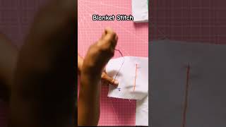 Blanket Stitch Basics Perfect for Your Hand Embroidery Edges [upl. by Annoerb702]