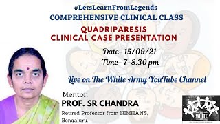 Quadriparesis Clinical Case Presentation [upl. by Mccartan]