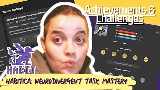 Starting with Habitica What are Achievements amp Challenges [upl. by Kristianson]