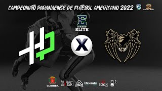 CAMPEONATO PARANAENSE DE FUTEBOL AMERICANO 2022  HP FOOTBALL x BROWN SPIDERS [upl. by Esinehs]