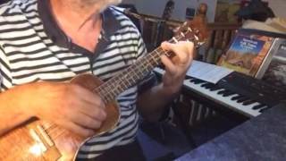 Midnight in Moscow  solo ukulele  Arranged amp played by Colin Tribe [upl. by Arateehc]