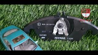 UNBOXING MERCEDES BRAKE PADS  TEXTAR BRAKE PADS GERMANY ADS AUTODELHI THE LUXURY CAR PARTS STORE [upl. by Noiraa]