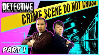 Using FORENSICS To Solve A Crime  Detective A Modern Crime Board Game Suburbia  Part 1 [upl. by Boehmer]