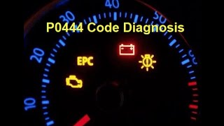 How To Fix P0444 code EVAP Purge Control Valve N80 Circuit Open [upl. by Ylil333]