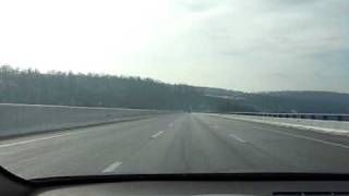 Susquehanna River Bridge Pennsylvania Turnpike [upl. by Ynattyrb]