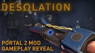 Portal 2 Desolation  Gameplay Teaser and Portal Gun Reveal [upl. by Banna]