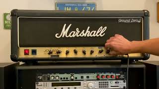 Marshall JCM 800 1959 Super Lead  Ground Zero MOAB [upl. by Assed]