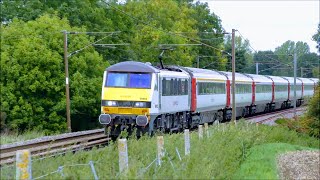 Trains around Stowmarket GEML  150918 [upl. by Gurias]