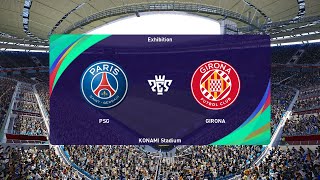 PSG vs Girona 18092024 UEFA Champions League PES 2021 [upl. by Jordan]