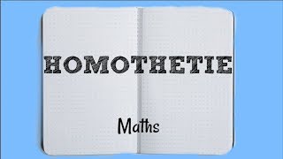 MATHS 3ème  Homothétie [upl. by Rodie]