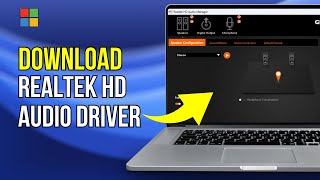 How to Download and Update Realtek HD Audio Driver on Windows 1011 with Realtek Audio Manager Incl [upl. by Knarf]