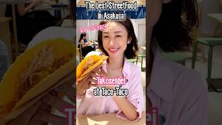 A Japanese lady shares the best street food in Asakusa Takoyaki amp Wagyu Cutlet [upl. by Benedick]